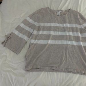 Tan Overside Sweater Shirt